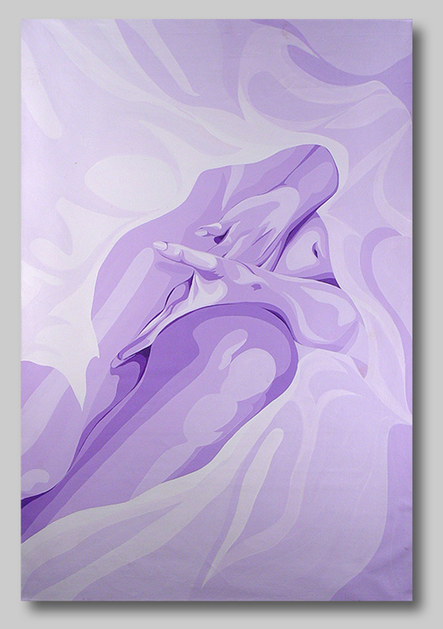 Painting - Lavender Nude