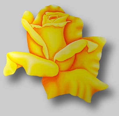 Roses in Paintings by Benini: Rosa Danzante
